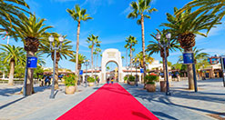 Los Angeles rail route